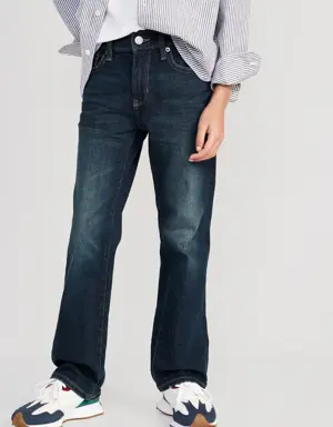 Old Navy Built-In Flex Boot-Cut Jeans for Boys blue