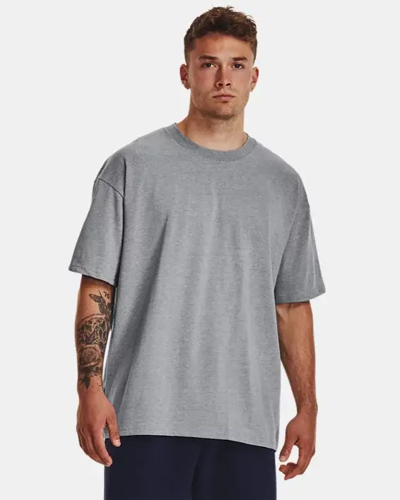 Under Armour Men's UA Oversized Heavyweight Short Sleeve. 1 Under Armour Men's UA Oversized Heavyweight Short Sleeve. 1