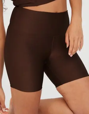 By Aerie Rise N Shine Ribbed 5" Bike Short