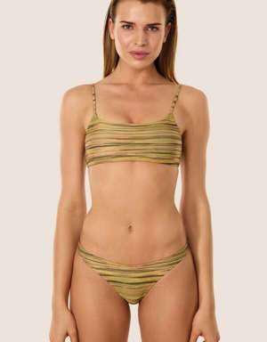 40742 Gold Simli Bikini Takımı