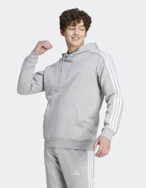 Essentials Fleece 3-Stripes Hoodie