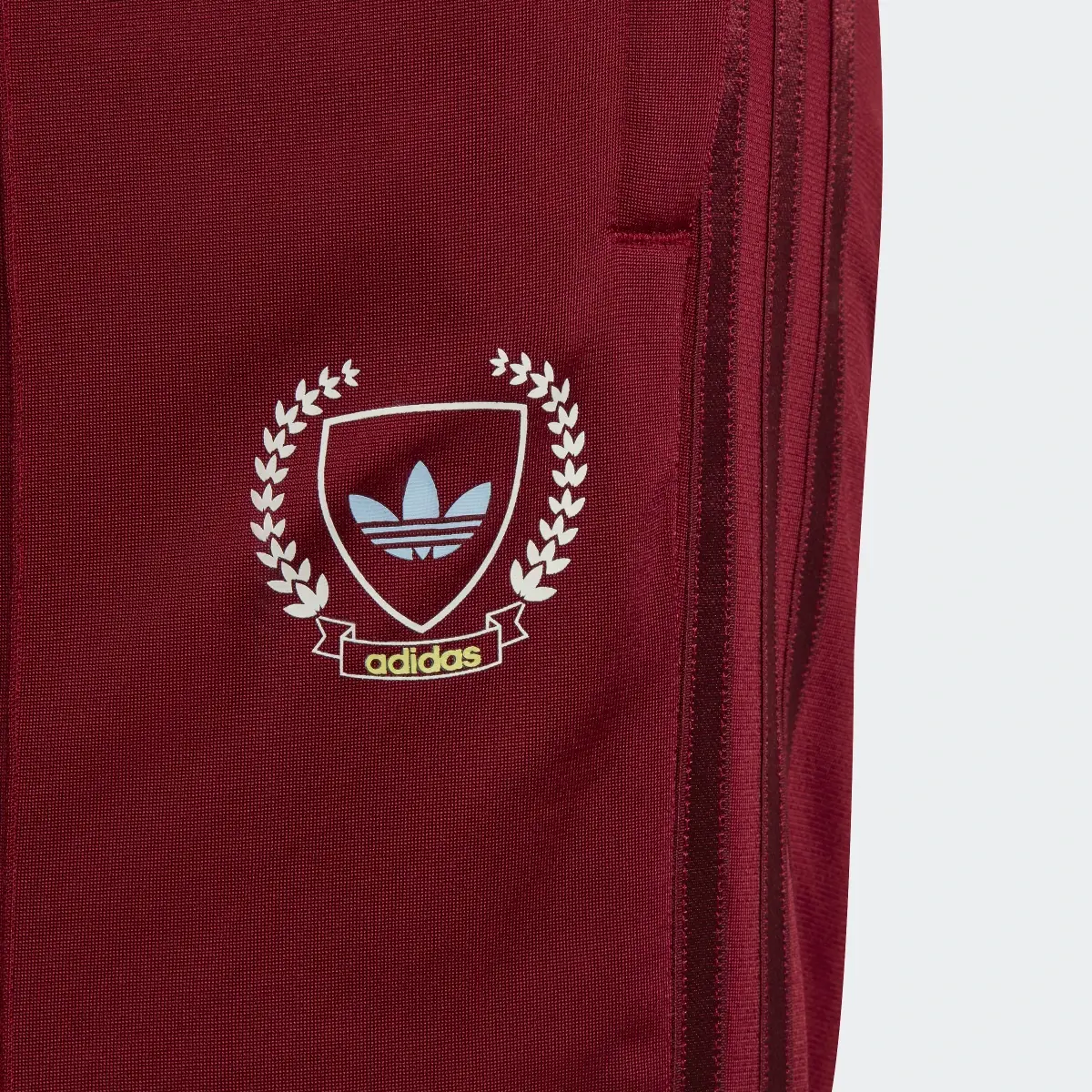 Adidas Collegiate Graphic Pack Wide Leg Tracksuit Bottoms. 3