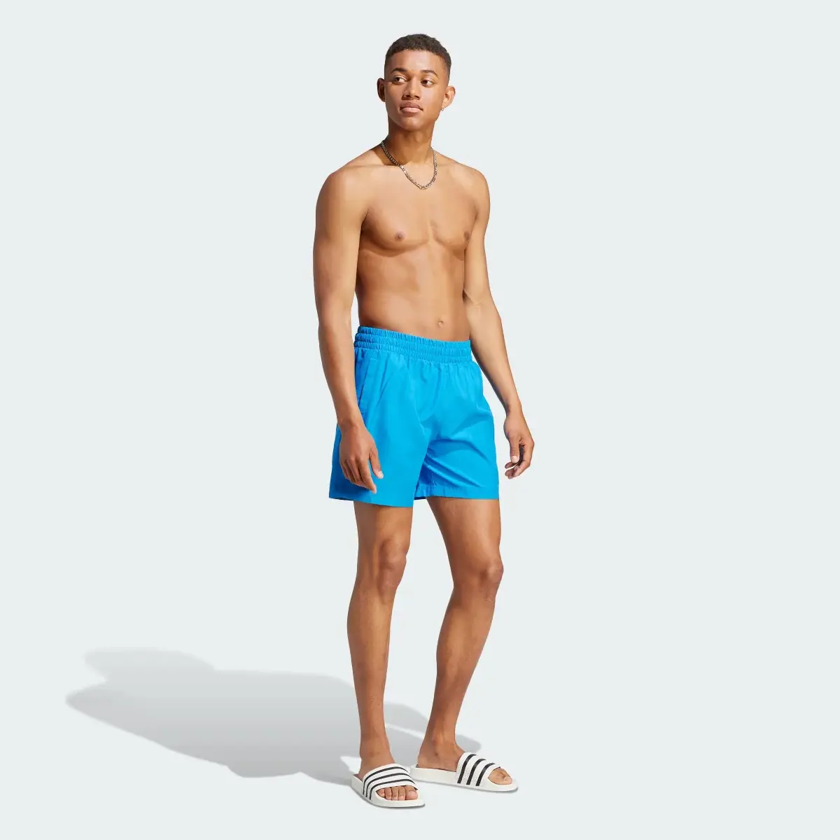 Adidas Adicolor Essentials Solid Swim Shorts. 3