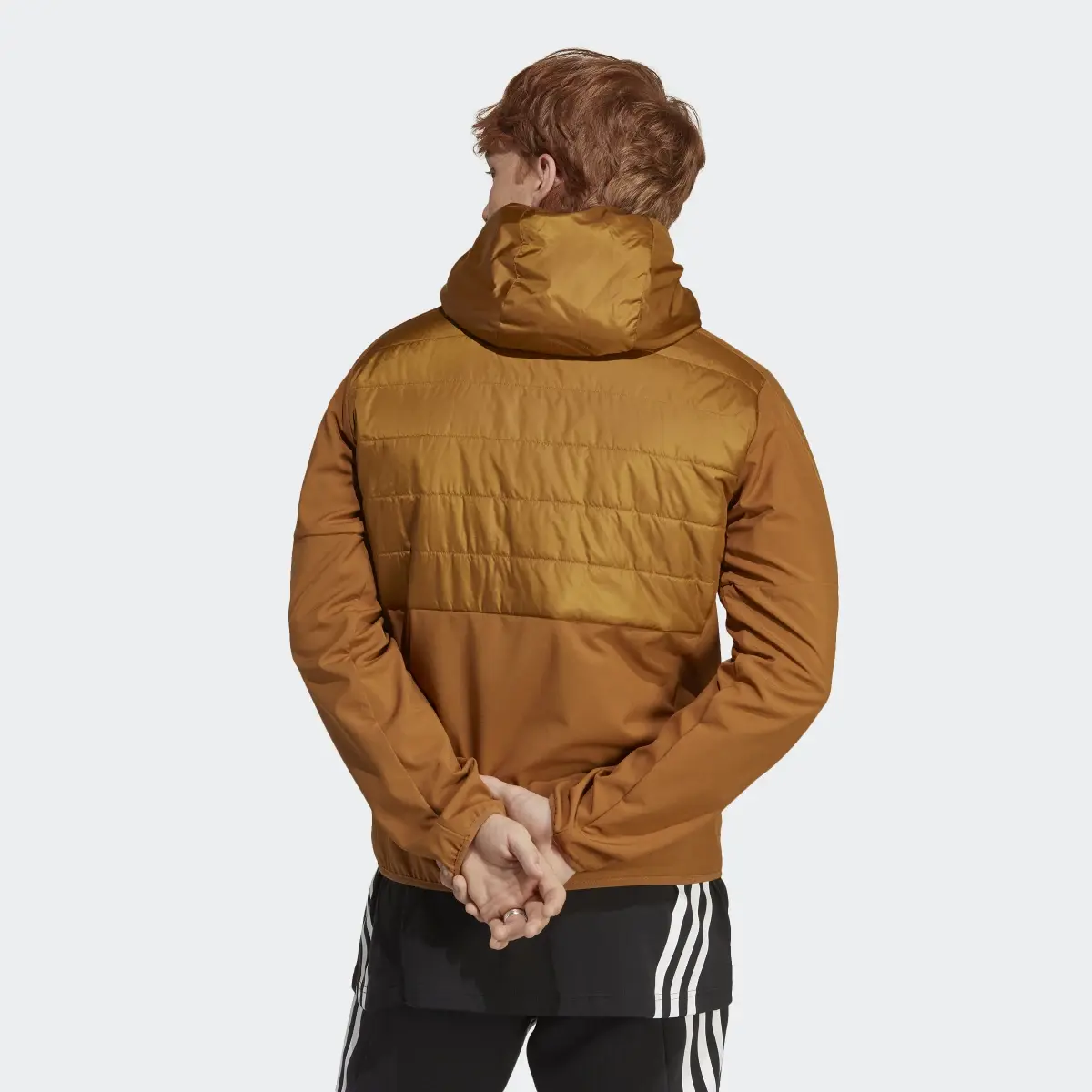 Adidas Essentials Insulated Hooded Hybrid Jacket. 3