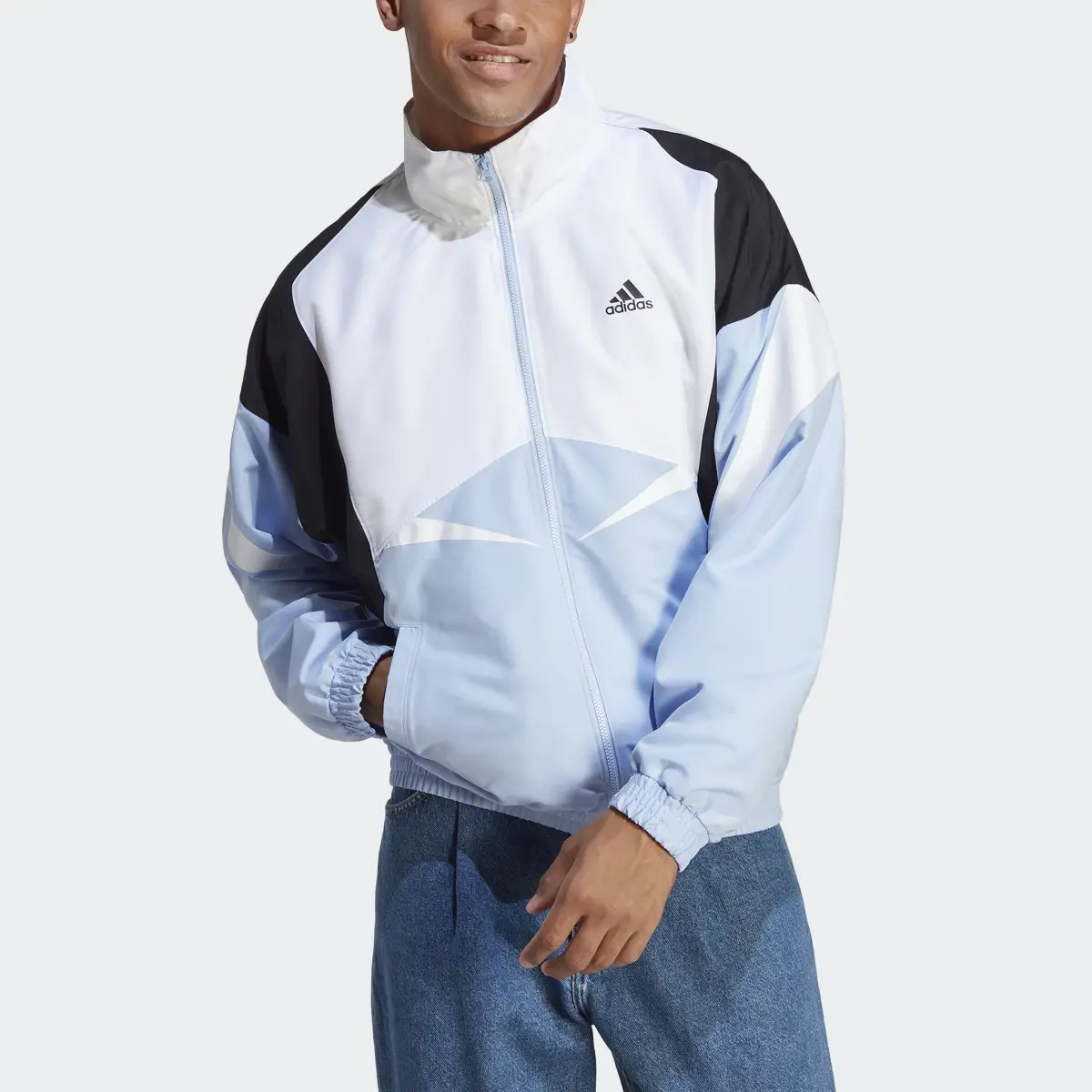 Adidas Colorblock Track Jacket. 1