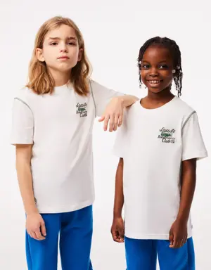 Lacoste Kinder T-Shirt aus Jersey LACOSTE SPORT French Open Edition