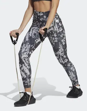 Adidas Train Essentials Printed High-Waisted 7/8 Leggings