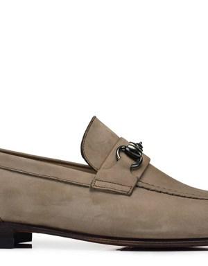 Vizon Klasik Loafer Kösele Erkek Ayakkabı -12226-