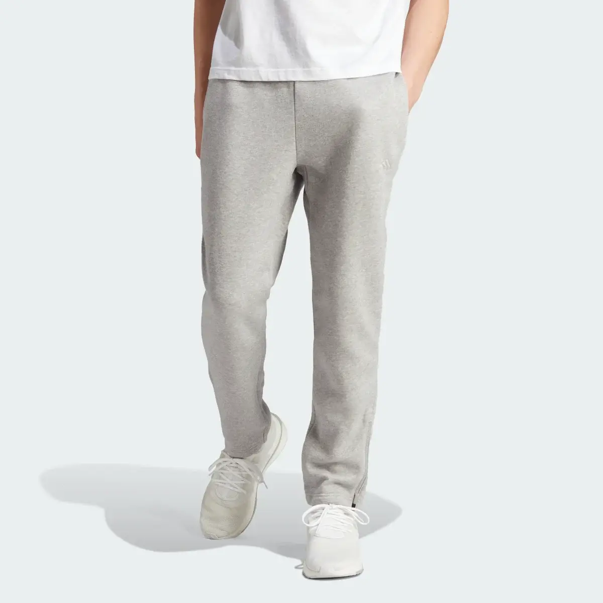 Adidas All SZN Fleece Tapered Pants. 1