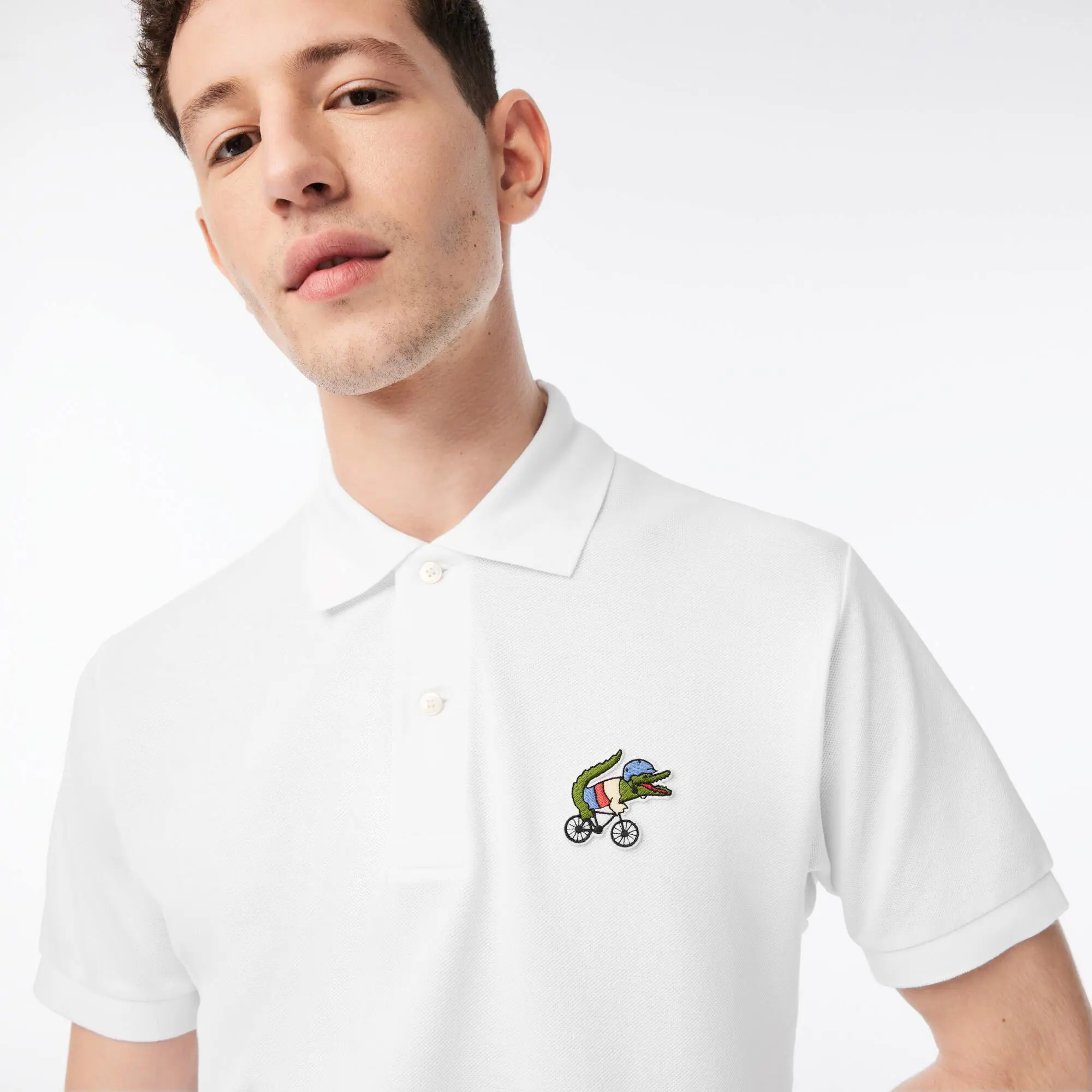 Lacoste Men s Lacoste x Netflix Organic Cotton Polo Shirt PH7057 00 VIQ