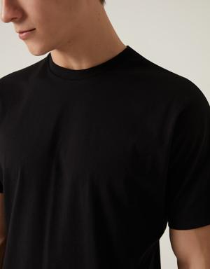 Tween Siyah %100 Pamuk T-Shirt