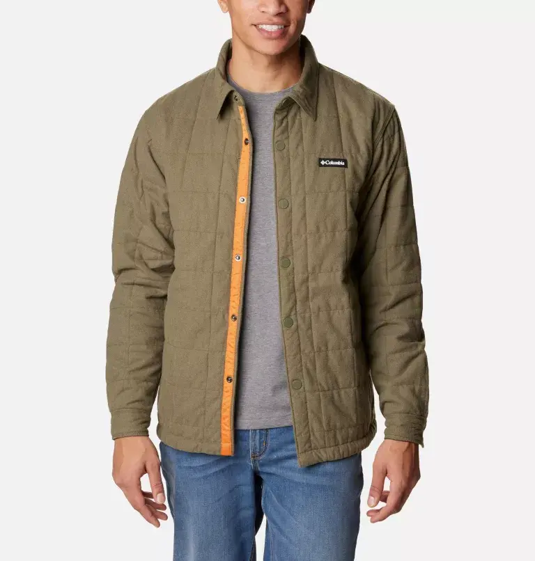 Columbia Men's Landroamer™ Quilted Shirt Jacket. 1