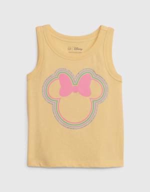 babyGap &#124 Disney 100% Organic Cotton Mix and Match Minnie Mouse Graphic Tank Top yellow