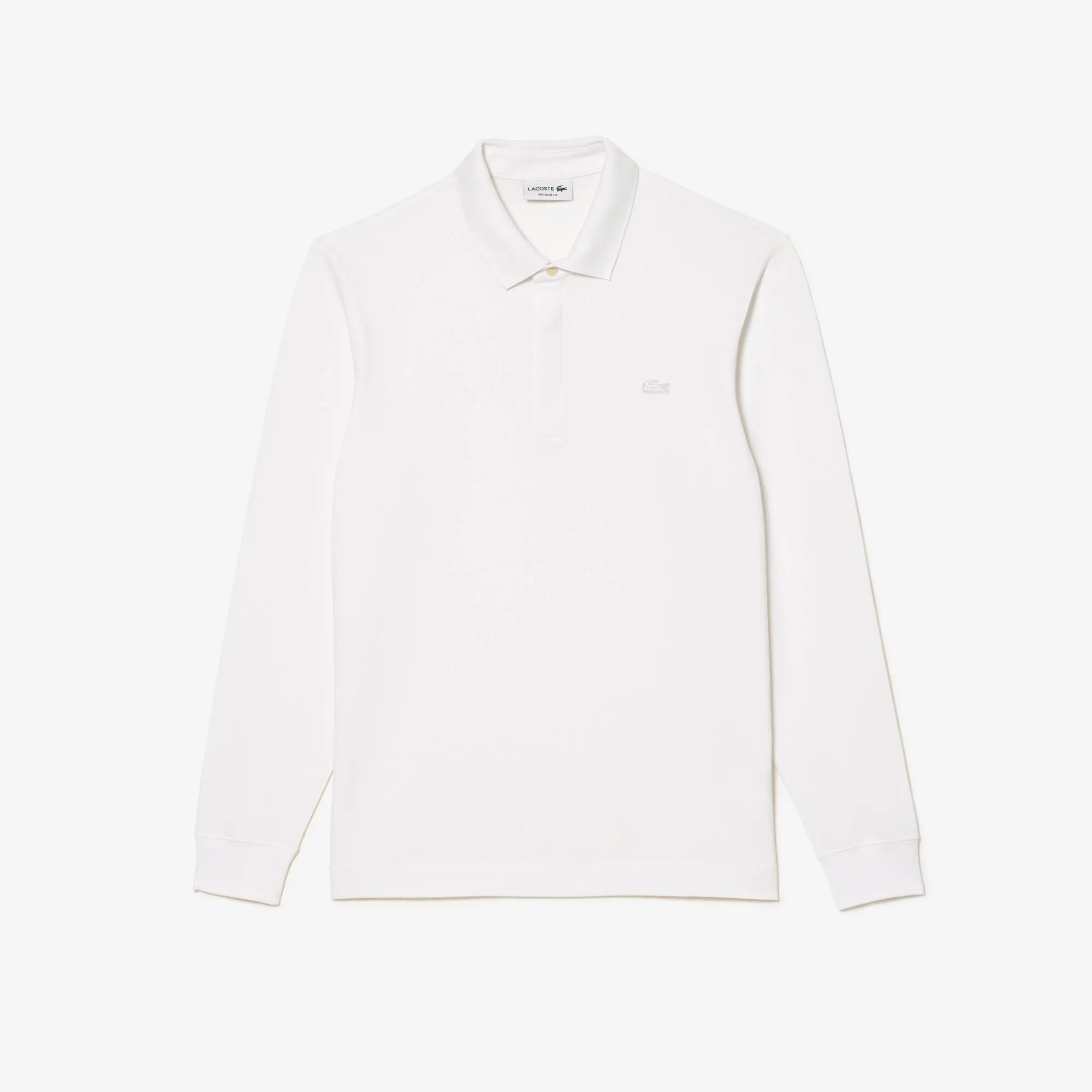 Lacoste Smart Paris long sleeve stretch cotton Polo Shirt. 2