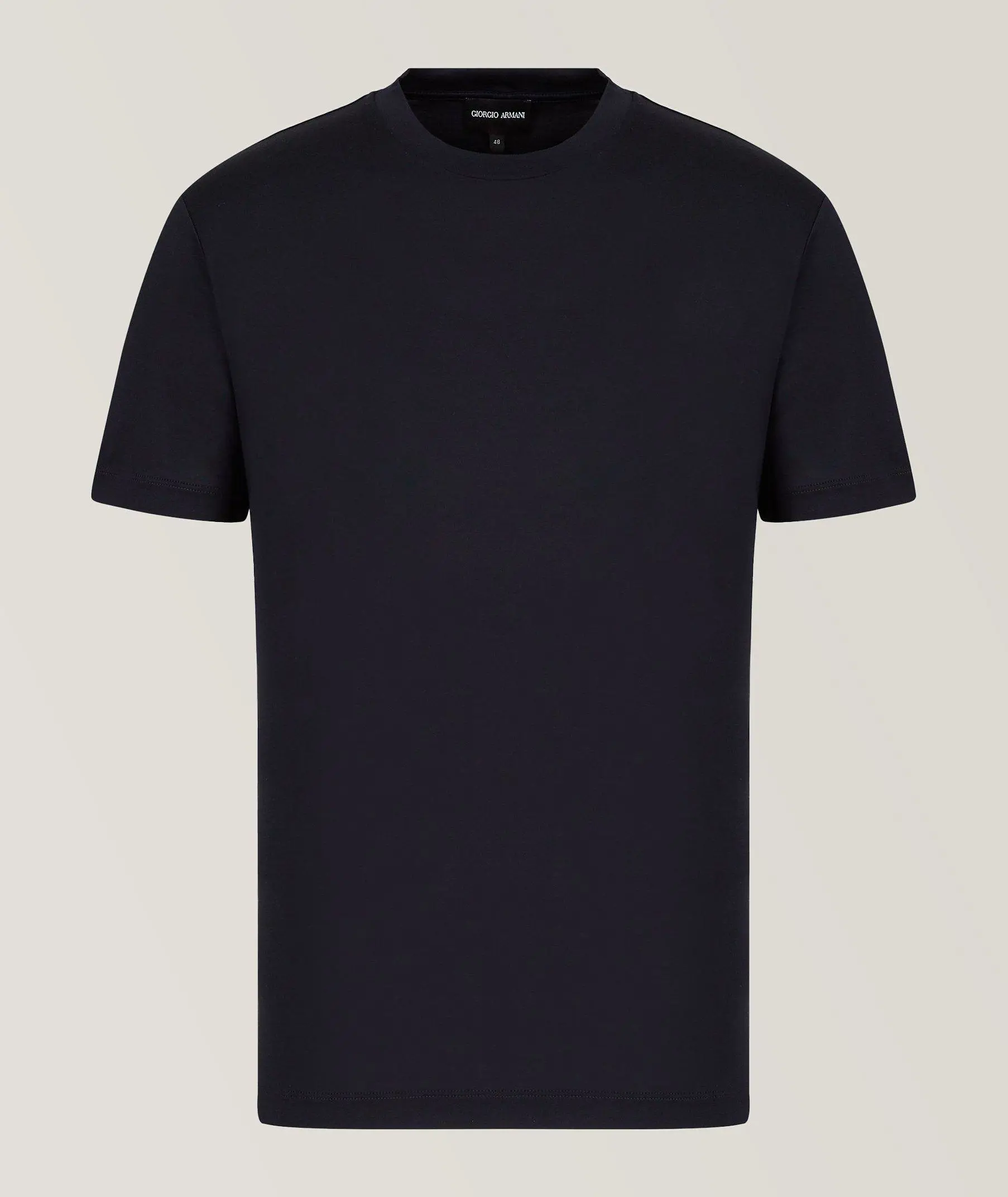 Harry Rosen Knit Jersey Silk-Cotton T-Shirt. 1
