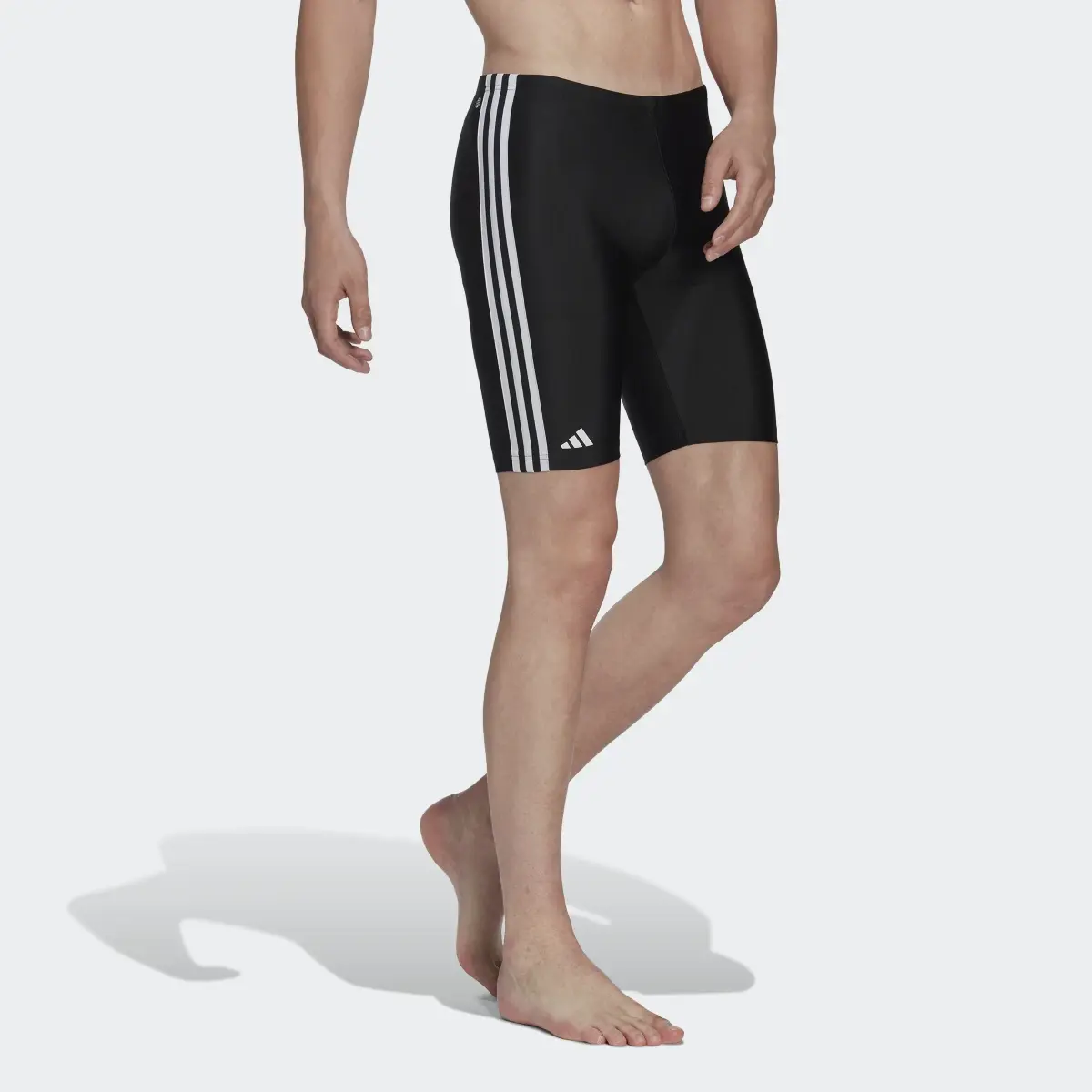 Adidas Classic 3-Stripes Swim Jammers. 3