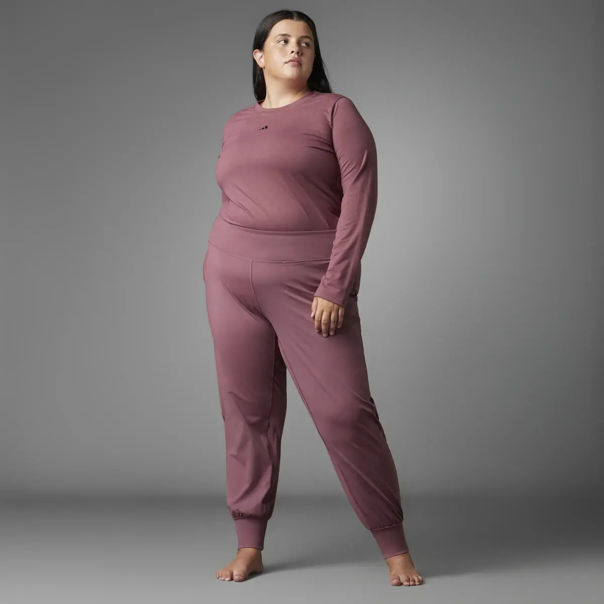 Adidas Authentic Balance Yoga Pants (Plus Size). 3