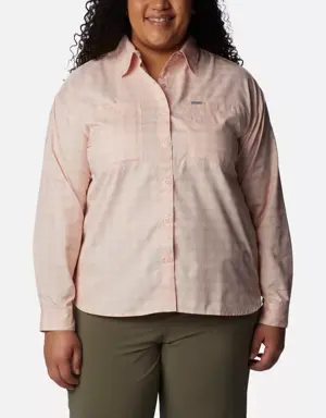 Women's Silver Ridge Utility™ Patterned Long Sleeve Shirt - Plus Size