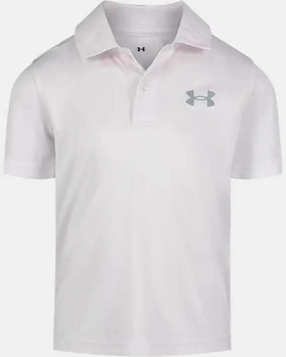 Under Armour Little Boys' UA Matchplay Solid Short Sleeve Polo. 1