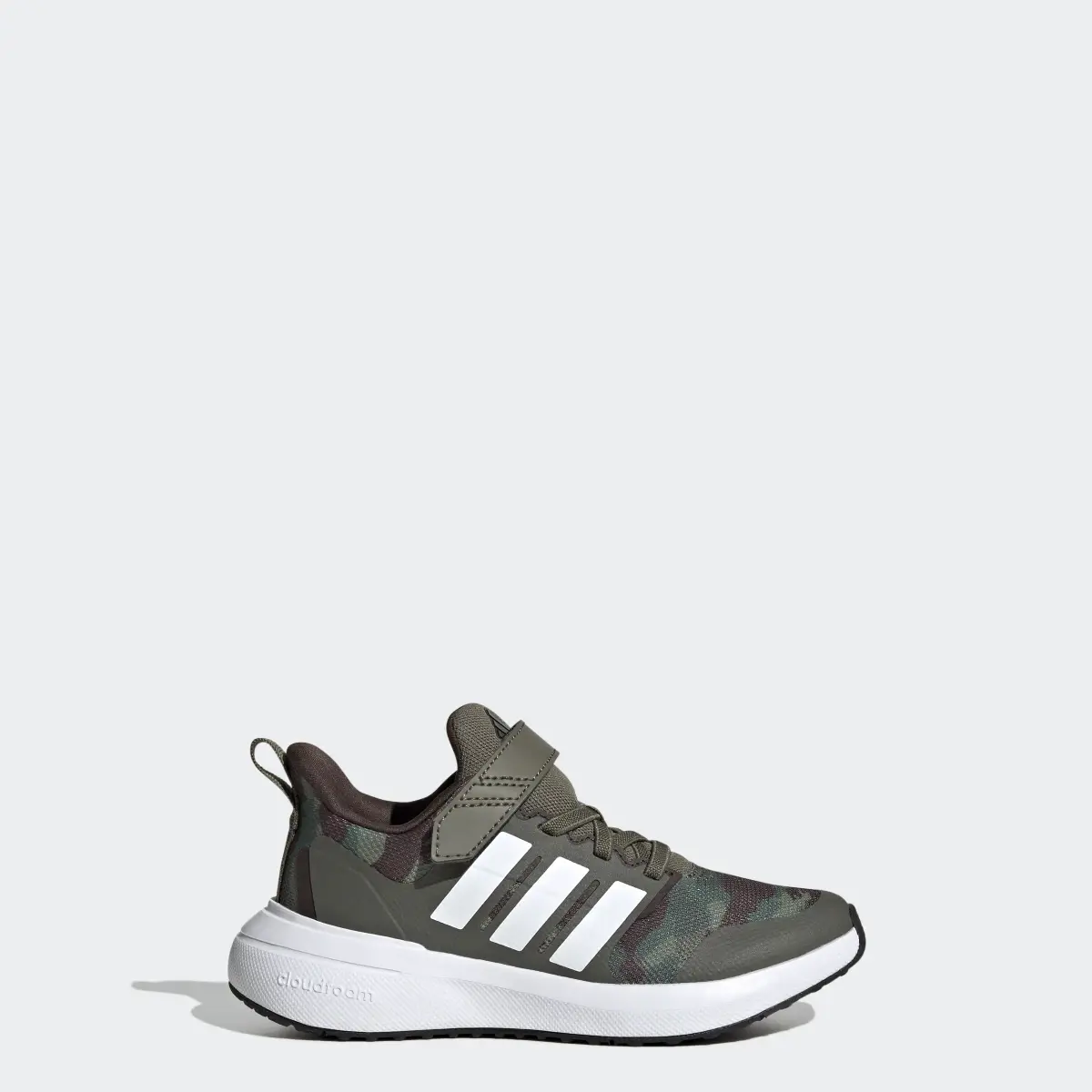 Adidas Chaussure à lacets élastiques et scratch Fortarun 2.0 Cloudfoam. 1