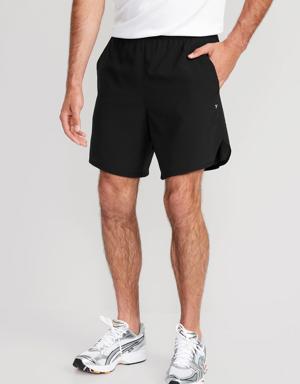 StretchTech Lined Run Shorts -- 7-inch inseam black