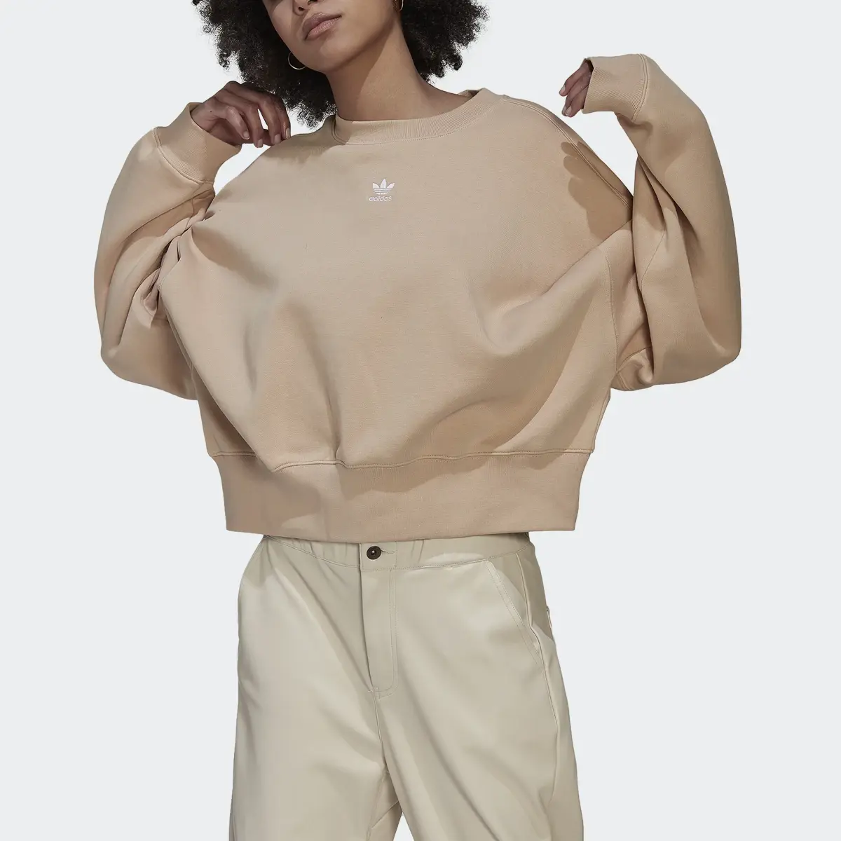 Adidas Adicolor Essentials Fleece Sweatshirt. 1