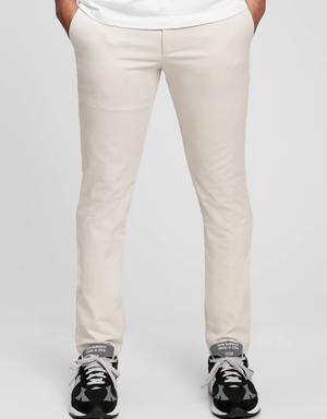 Gap Modern Khakis in Skinny Fit with GapFlex beige