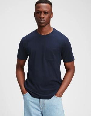 Pocket T-Shirt blue