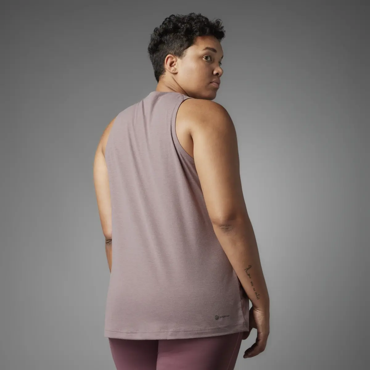 Adidas Authentic Balance Yoga Tank Top (Plus Size). 2