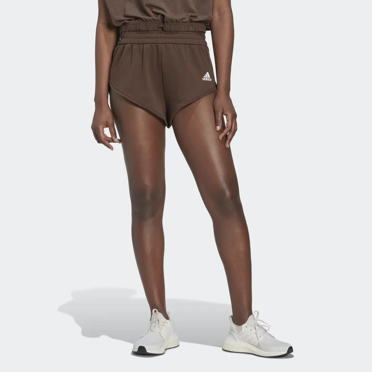 Adidas Hyperglam Mini Shorts. 1