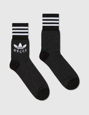 adidas x Gucci knit cotton ankle socks