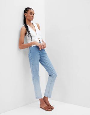 Gap High Rise '90s Loose Jeans In Organic Cotton With Washwell