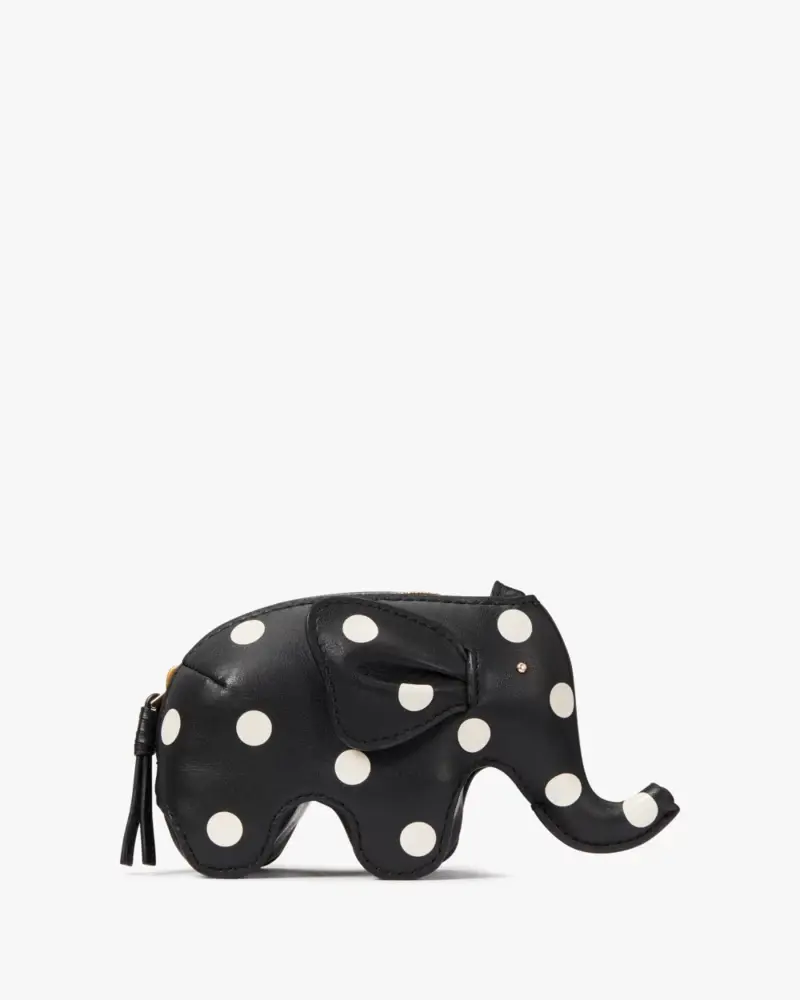 Kate Spade Ellie Polka Dot Elephant Coin Purse. 1