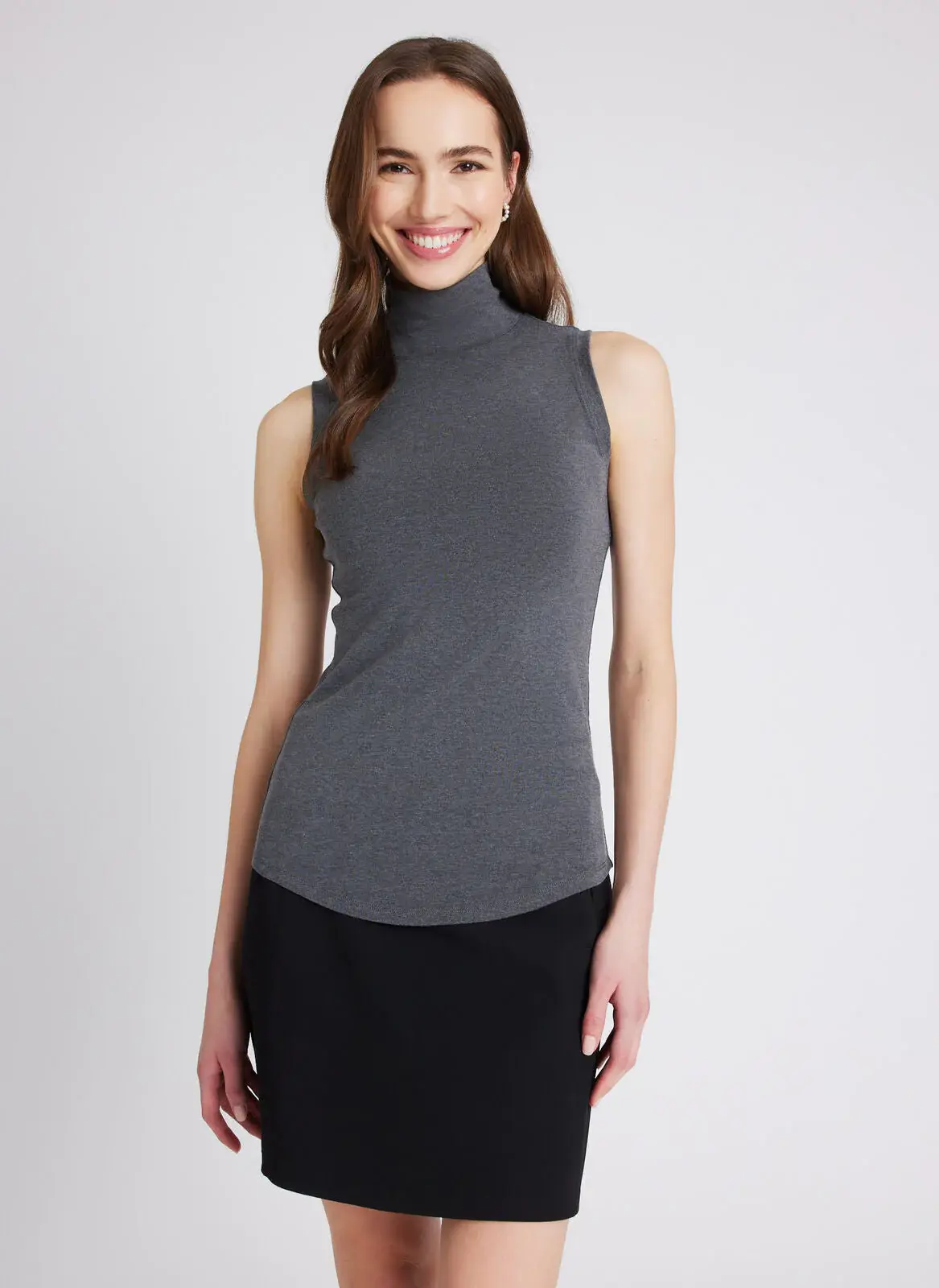 Kit And Ace Kit Sleeveless Turtleneck. 1