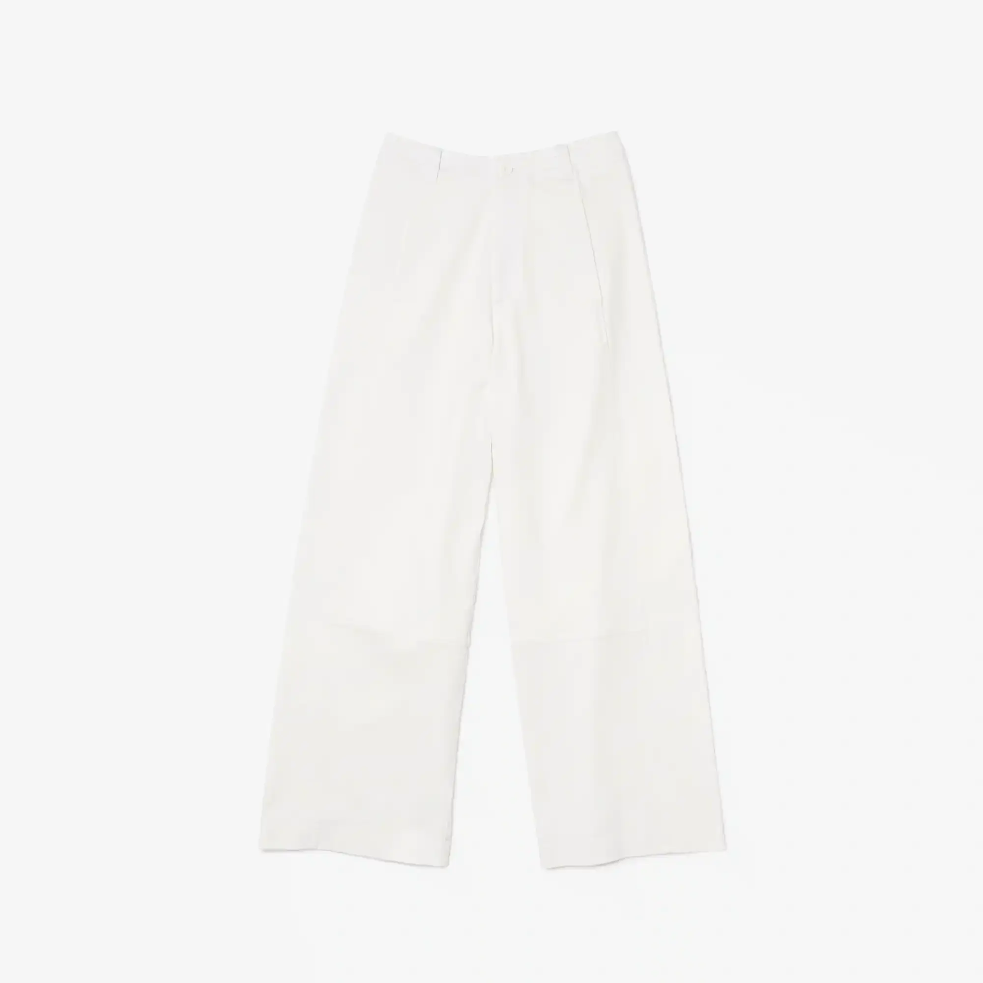 Lacoste Pantalones Lacoste en algodón de gabardina para mujer. 2