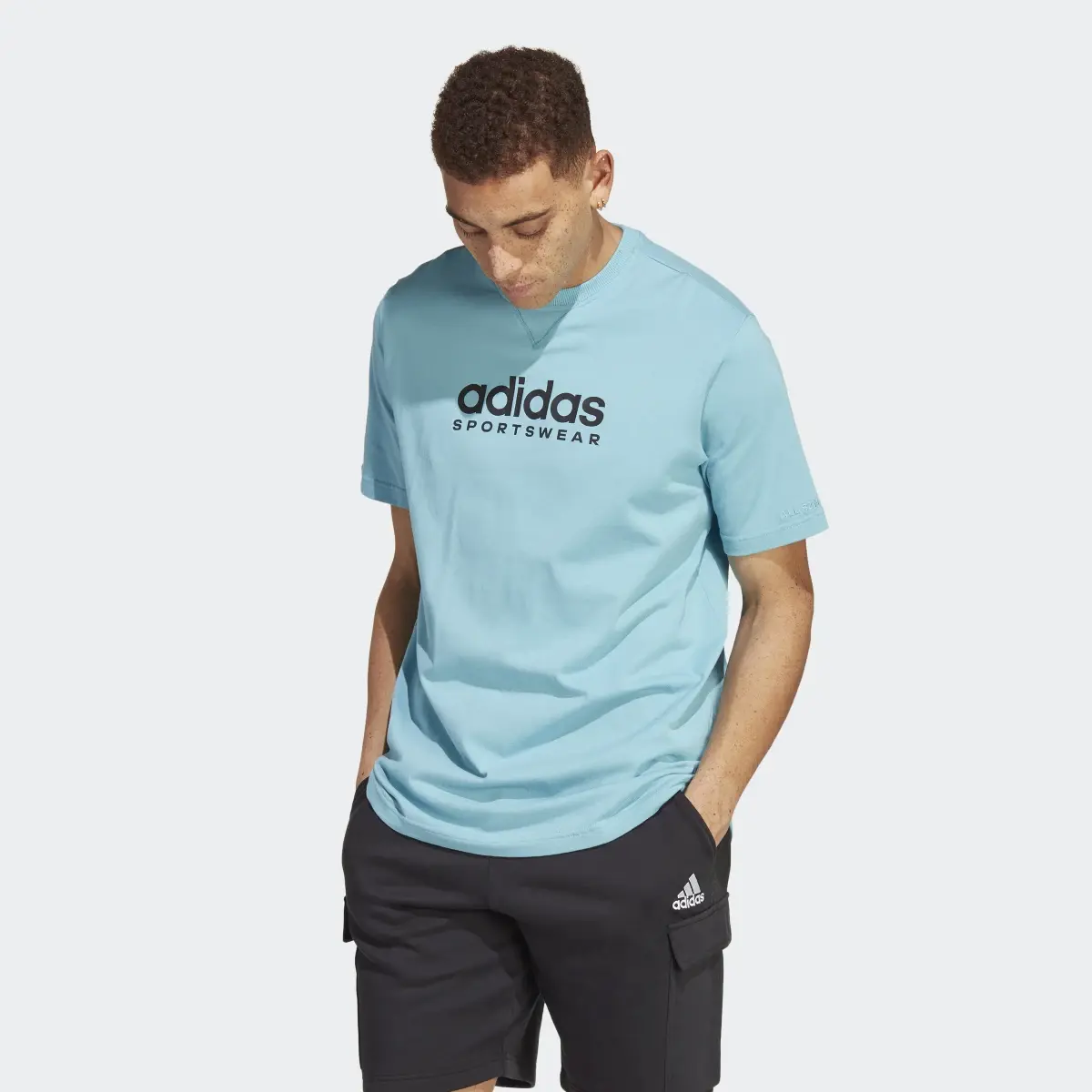 Adidas All SZN Graphic Tee. 2