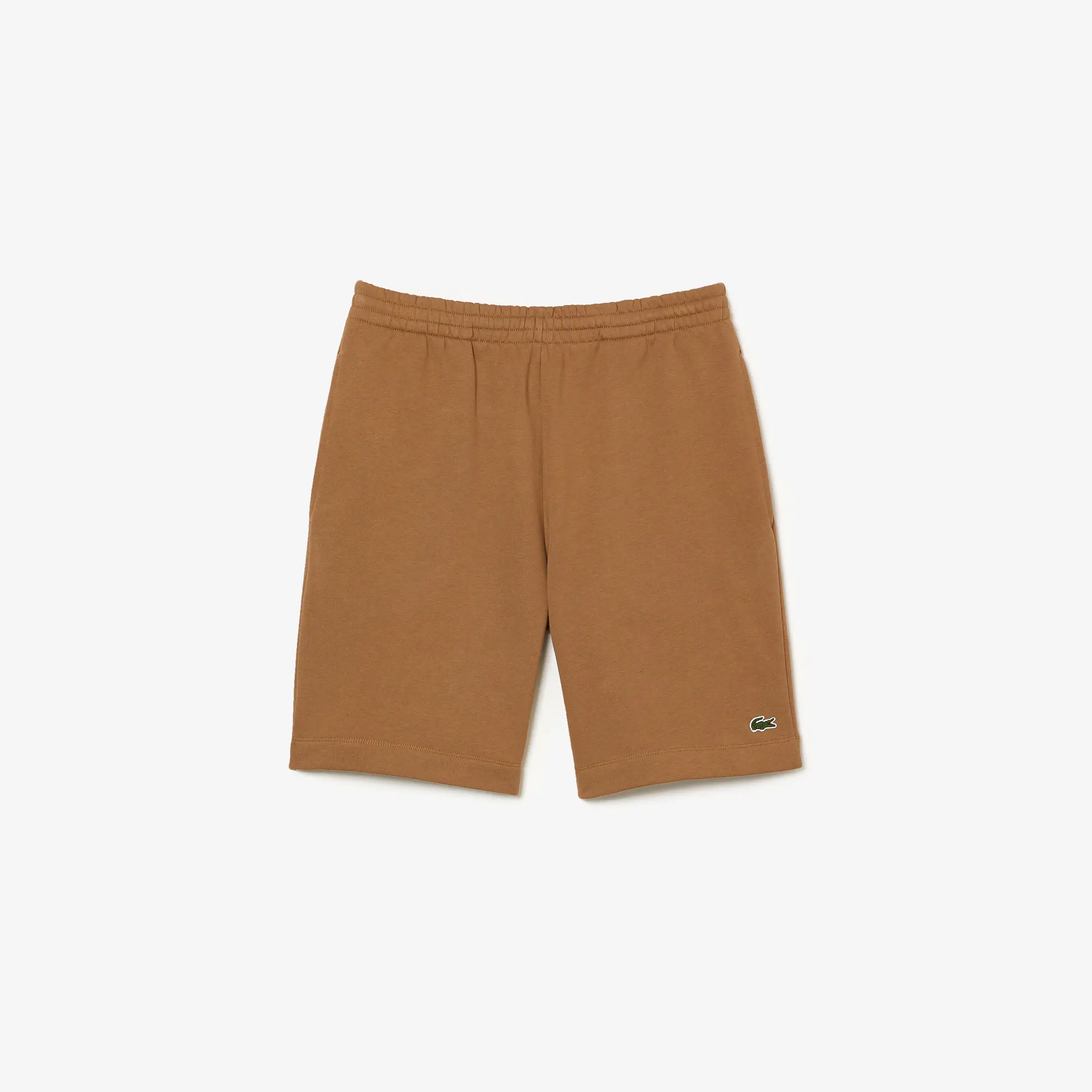 Lacoste Men's Organic Brushed Cotton Fleece Shorts. 2