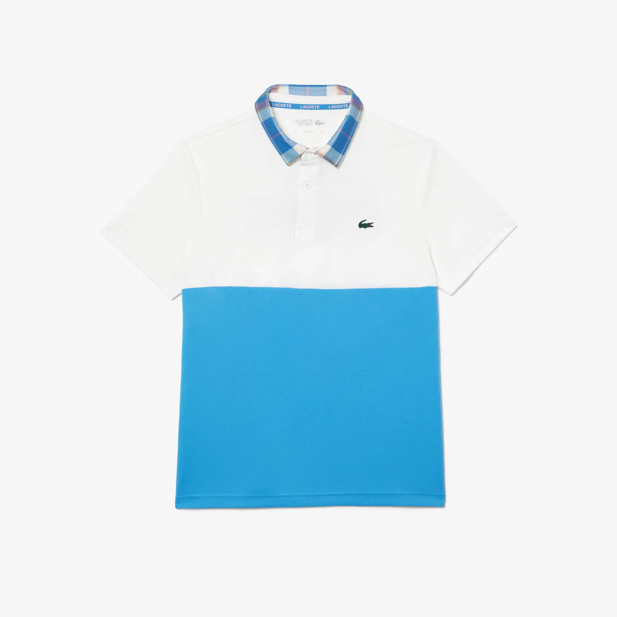 Lacoste Men’s Lacoste Tennis Colourblock Short Sleeve Shirt. 1
