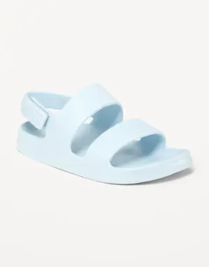 Unisex Double-Strap Sandals for Toddler (Partially Plant-Based) blue