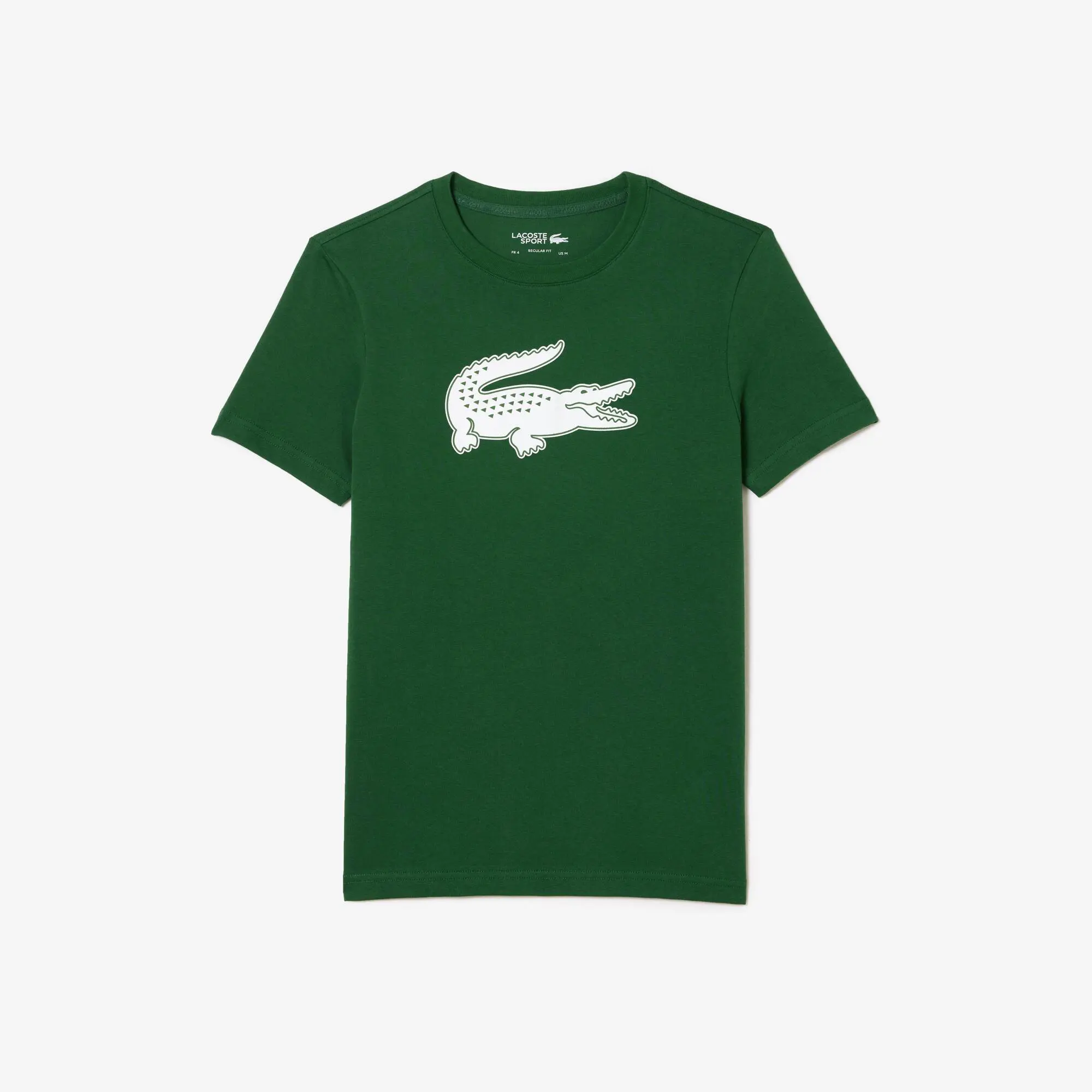 Lacoste T-shirt em jersey respirável com crocodilo estampado 3D Lacoste SPORT para homem. 2