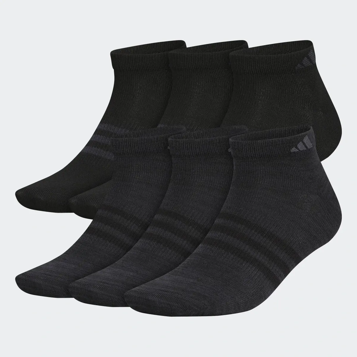 Adidas Superlite Low-Cut Socks 6 Pairs. 2