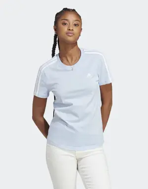 Adidas Essentials Slim 3-Stripes Tee. 2