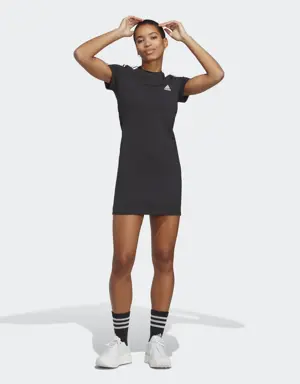 Adidas Robe t-shirt ajustée jersey 3 bandes Essentials. 2 Adidas Robe t-shirt ajustée jersey 3 bandes Essentials. 2