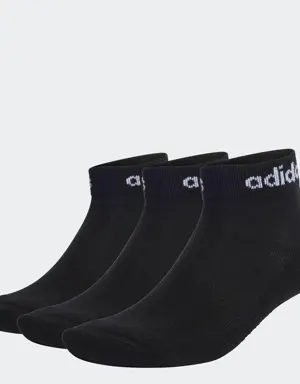 Adidas Think Linear Ankle Socks 3 Pairs