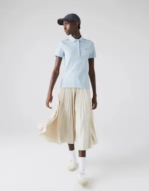 Women's Slim Fit Stretch Cotton Piqué Polo