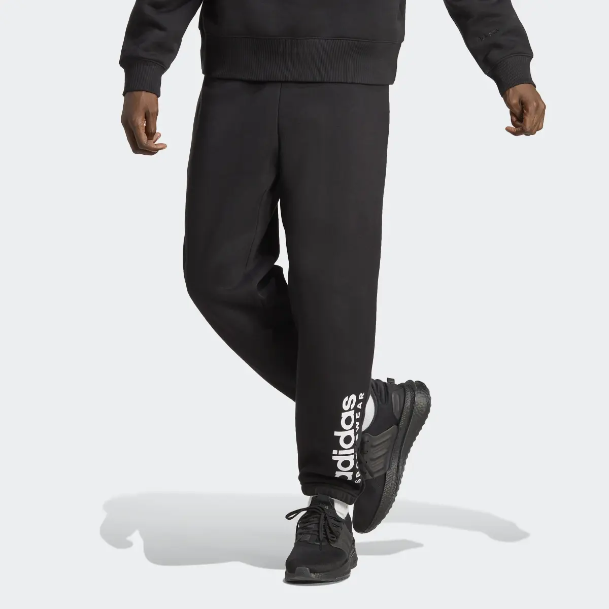 Adidas All SZN Fleece Graphic Pants. 1