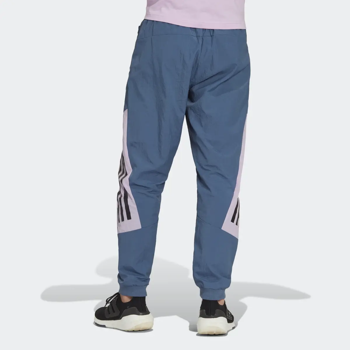Adidas Future Icons 3-Stripes Woven Tracksuit Bottoms. 2