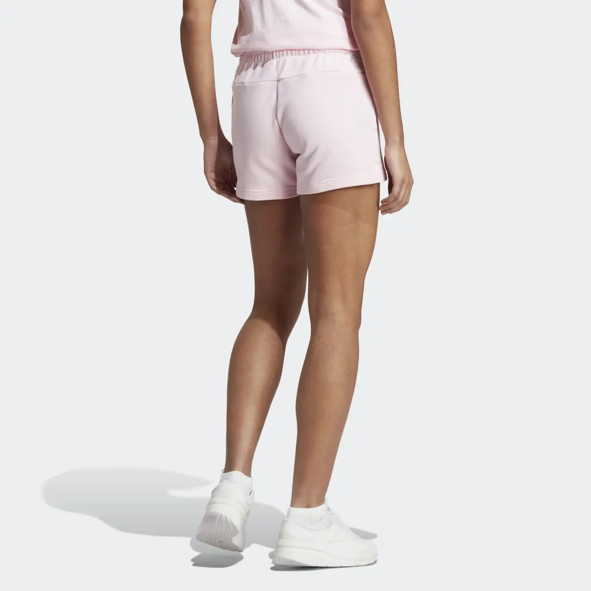 Adidas Essentials Linear French Terry Shorts. 2