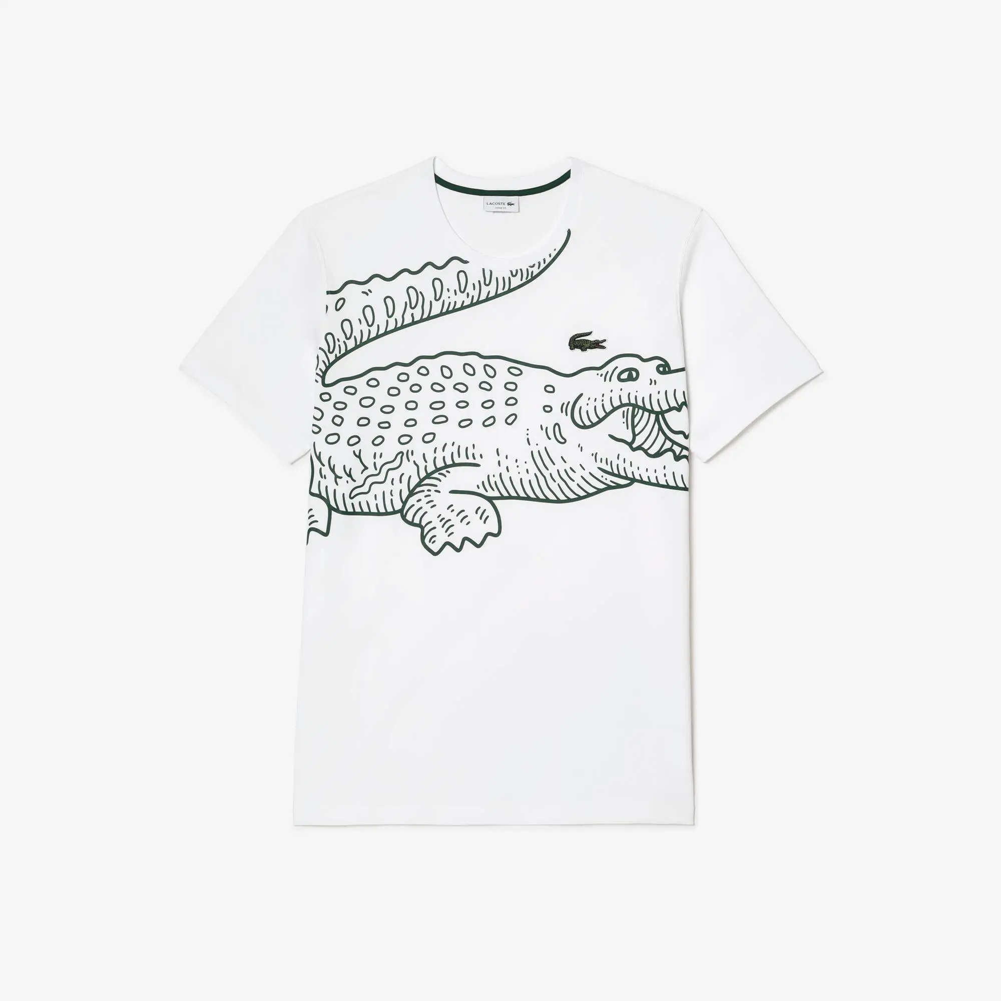 Lacoste T-shirt homme loose fit coton - Grande taille - Tall. 1