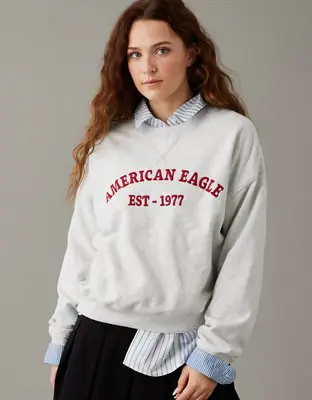 American Eagle Funday Graphic Sweatshirt. 1